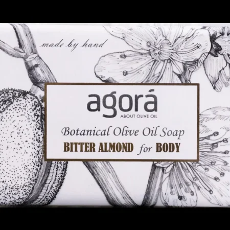 ΣΑΠΟΥΝΙ ΠΙΚΡΑΜΥΓΔΑΛΟ ΓΙΑ ΤΟ ΣΩΜΑ, 120ΓΡ AGORA – BITTER ALMOND FOR BODYL