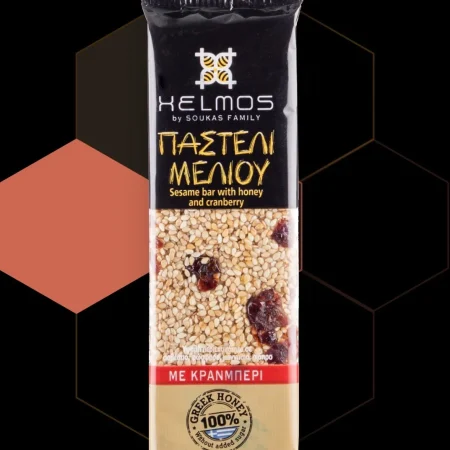 ΠΑΣΤΕΛΙ ΜΕΛΙΟΥ ΜΕ ΚΡΑΝΜΠΕΡΙ 75ΓΡ ΧΕΛΜΟΣ