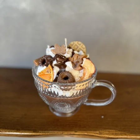 ΧΕΙΡΟΠΟΙΗΤΑ ΚΕΡΙΑ AUTUMN LOVE ΜΕ ΧΡΙΣΤΟΥΓΕΝΝΙΑΤΙΚΟ ΑΡΩΜΑ