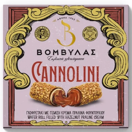 ΓΚΟΦΡΕΤΑΚΙΑ ΜΕ ΓΕΜΙΣΗ ΠΡΑΛΙΝΑ ΦΟΥΝΤΟΥΚΙΟΥ 170ΓΡ ΒΟΜΒΥΛΑΣ