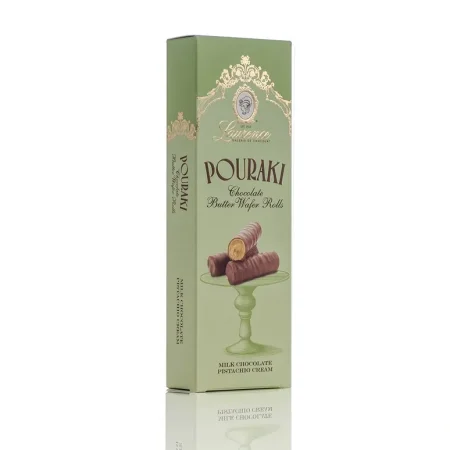 POURAKI BUTTER WAFER ΜΕ ΠΡΑΛΙΝΑ PISTACHIO