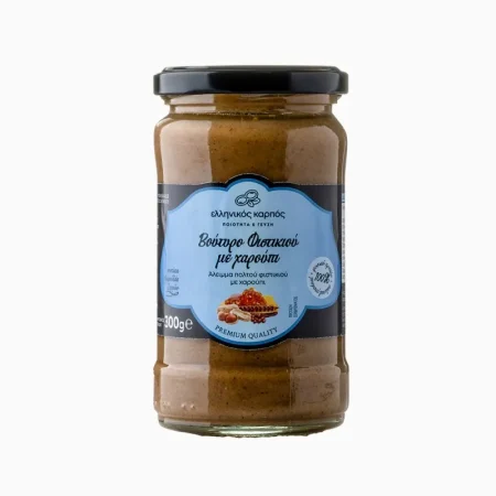 ΦΥΣΤΙΚΟΒΟΥΤΥΡΟ ΜΕ ΧΑΡΟΥΠΙ ΕΛΛΗΝΙΚΟΣ ΚΑΡΠΟΣ 300ΓΡ