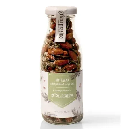 ΑΜΥΓΔΑΛΑ ΜΕ ΔΕΝΔΡΟΛΙΒΑΝΟ ΚΑΙ ΑΛΑΤΙ