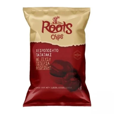 ROOTS CHIPS ΠΙΠΕΡΙΑ ΦΛΩΡΙΝΗΣ 90ΓΡ