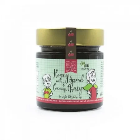 ΑΛΕΙΜΜΑ ΜΕΛΙΟΥ ΜΕ ΚΑΚΑΟ ΚΑΙ ΚΕΡΑΣΙ 300ΓΡ THE BEE BROS