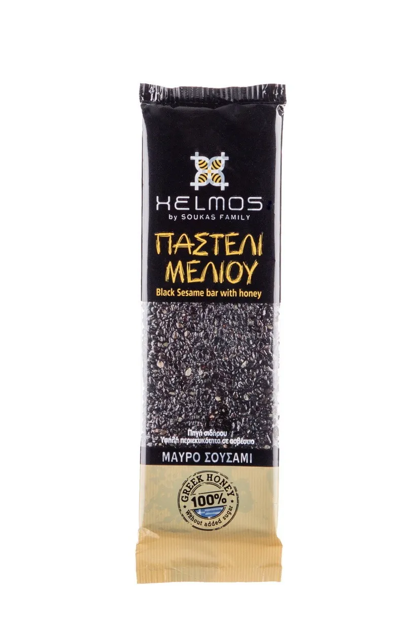 ΠΑΣΤΕΛΙ ΜΕΛΙΟΥ ΜΕ ΜΑΥΡΟ ΣΟΥΣΑΜΙ 75ΓΡ ΧΕΛΜΟΣ