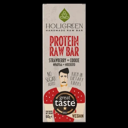 ΜΠΑΡΑ ΠΡΩΤΕΙΝΗΣ ΜΠΙΣΚΟΤΟ ΦΡΑΟΥΛΑ ΧΕΙΡΟΠΟΙΗΤΗ 60ΓΡ HOLIGREEN