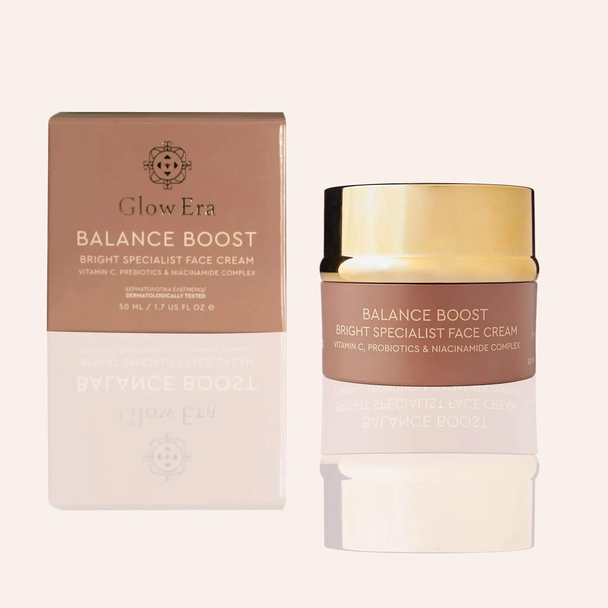 ΚΡΕΜΑ ΠΡΟΣΩΠΟΥ ΕΞΙΣΟΡΡΟΠΗΣ GLOW ERA BALANCE BOOST BRIGHT SPECIALIST 50ml - Image 2