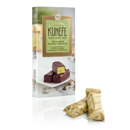 KUNEFE ΣΟΚΟΛΑΤΑ ΜΕ ΓΕΜΙΣΗ ΦΥΛΛΟ ΚΑΝΤΑΙΦΙ & ΚΡΕΜΑ ΚΕΛΥΦΩΤΟΥ ΦΥΣΤΙΚΙΟΥ
