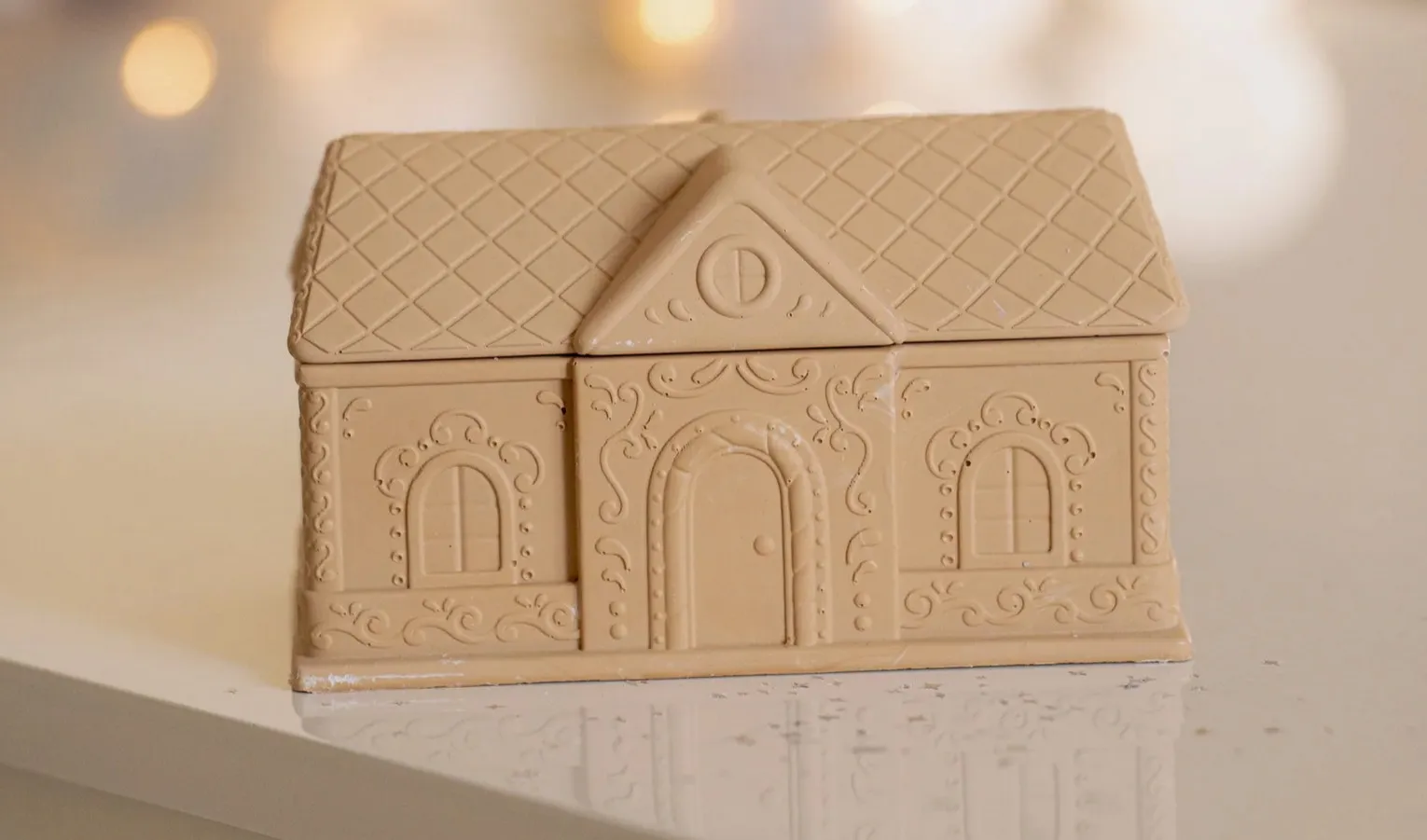 Κερί Home Sweet Home Μεγάλο 250gr με Άρωμα Γιορτινό Γκι - Image 3