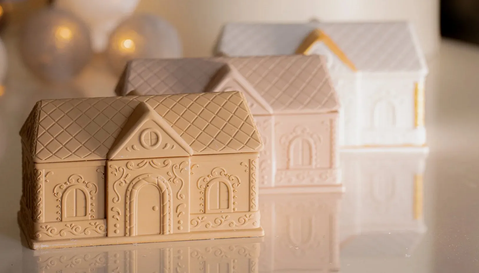 Κερί Home Sweet Home Μεγάλο 250gr με Άρωμα Γιορτινό Γκι - Image 5