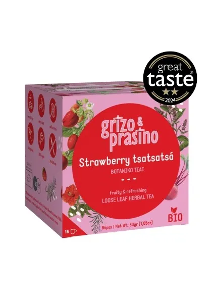 Strawberry Tsatsatsa Χειροποίητο Βοτανικό Τσάι