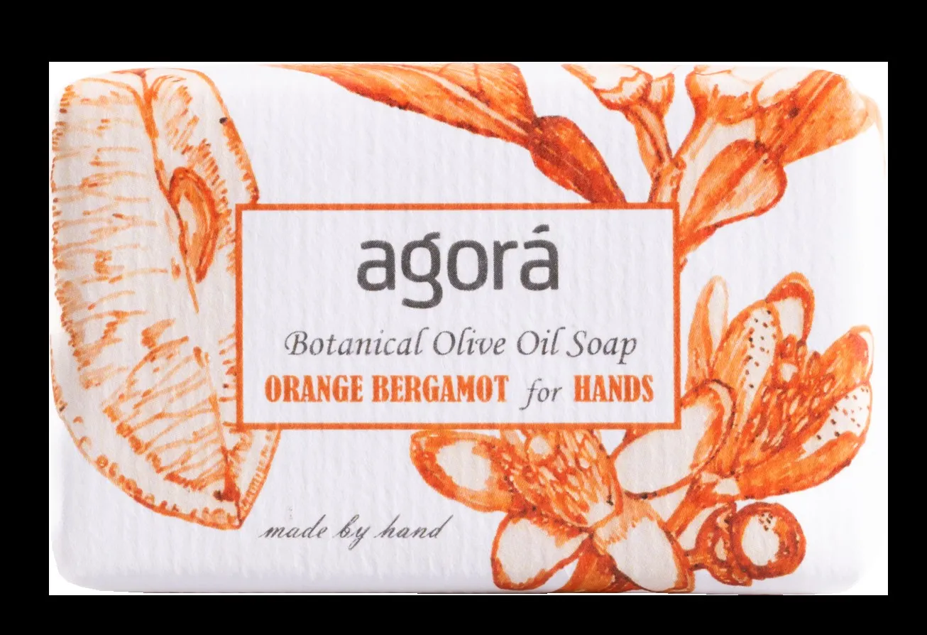 Σαπούνι Άνθη Πορτοκαλιάς & Περγαμόντο Mini 50gr Agora - Orange Bergamot for Hands Mini - Image 3