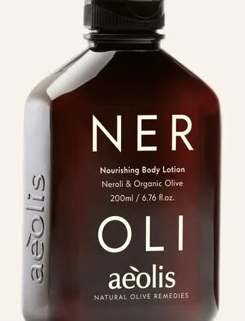 Γαλάκτωμα Σώματος Νερόλι & Φύλλα Ελιάς 200ml Aeolis
