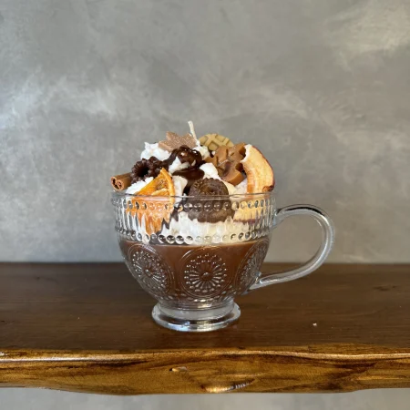 Χειροποίητα Κεριά Autumn Love με Χριστουγεννιάτικο Άρωμα