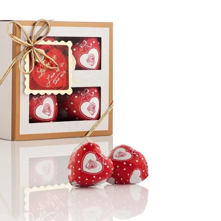 Valentine Classic Square Καρδιές Μπίτερ