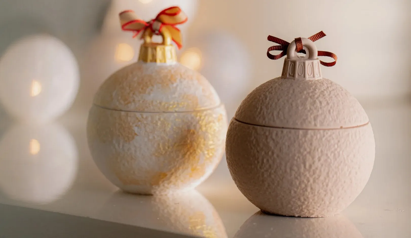 Κερί Χριστουγεννιάτικη Μπάλα 130gr με Άρωμα Μελομακάρονο - Image 11