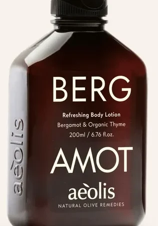 Γαλάκτωμα Σώματος Περγαμόντο & Βιολογικό Θυμάρι 200ml Aeolis