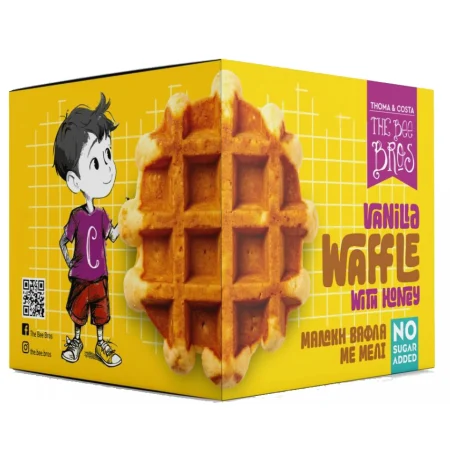 Βάφλες Βανίλιας 4x30gr The Bee Bros