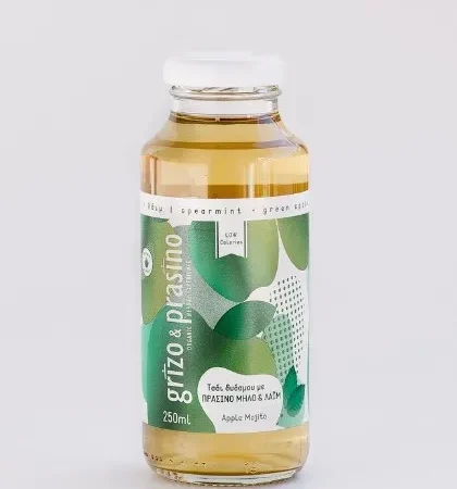 Apple Mojito 250ml – Τσάι Δυόσμου με Πράσινο Μήλο και Λάιμ