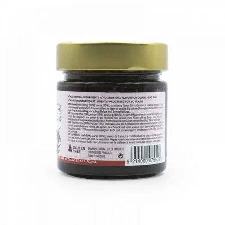 Άλειμμα Μελιού με Κακάο και Φράουλα 300gr The Bee Bros