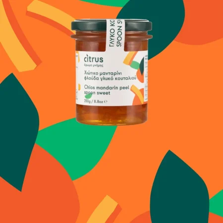 Χιώτικο Μανταρίνι Φλούδα Γλυκό Κουταλιού 250gr
