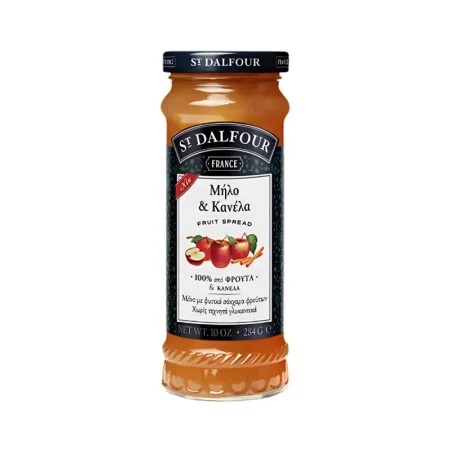 Μαρμελάδα St Dalfour Μήλο Κανέλα χωρίς Ζάχαρη 284gr