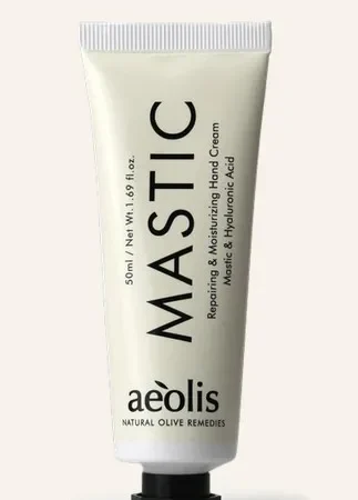 Κρέμα Χεριών Ανάπλασης & Ενυδάτωσης Υαλουρονικό – Μαστίχα 50ml Aeolis