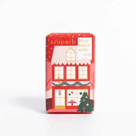 Σαπούνι Μελομακάρονο Κόκκινο 50gr – Soaperb Red House