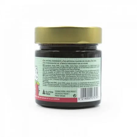 Άλειμμα Μελιού με Κακάο και Κεράσι 300gr The Bee Bros