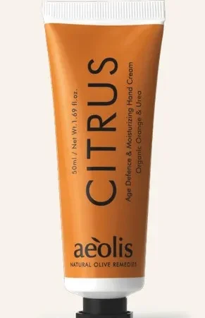 Κρέμα Χεριών Αντιγηραντική & Ενυδατική Citrus 50ml Aeolis