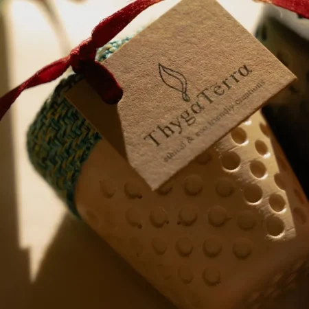 Κερί Σόγιας Δαχτυλήθρα με Άρωμα Σανταλόξυλο