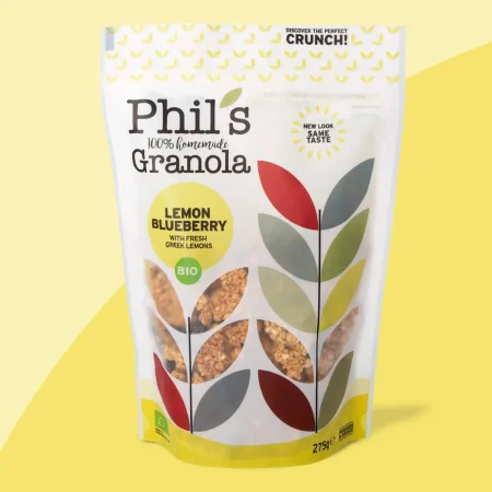Granola Bio Lemon Blueberry 275gr