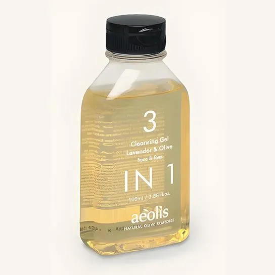 Gel Καθαρισμού Προσώπου 3 in 1 100ml Aeolis