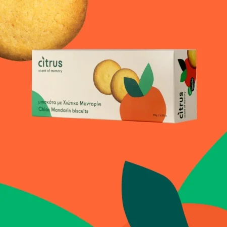 Μπισκότα με Χιώτικο Μανταρίνι 115gr