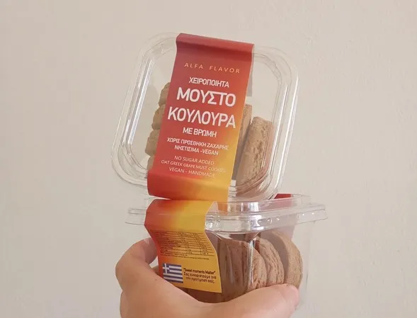 Μουστοκούλουρα με Βρώμη Alfa Flavor 200gr