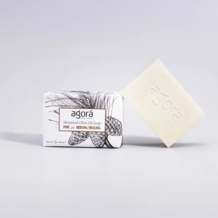Σαπούνι Πεύκο για Ξύρισμα 120gr Agora – Pine for Shaving / Healing