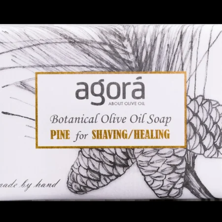 Σαπούνι Πεύκο για Ξύρισμα 120gr Agora – Pine for Shaving / Healing
