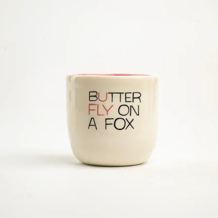 Κούπα Butterfly on a fox Shot