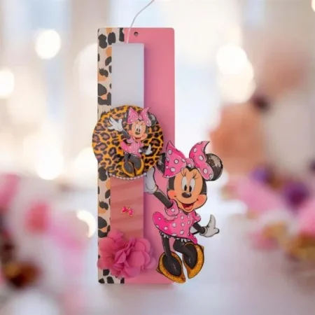 Λαμπάδα Minnie Leopar