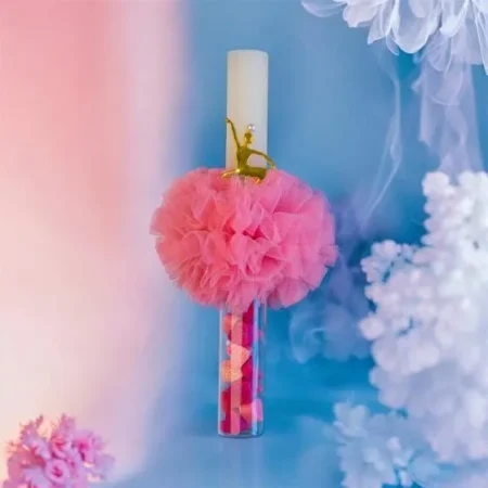 Λαμπάδα Μπαλαρίνα Pink