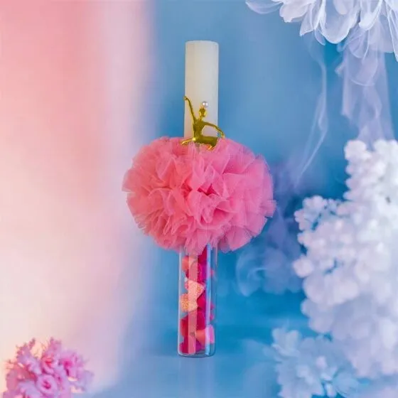 Λαμπάδα Μπαλαρίνα Pink - Image 2