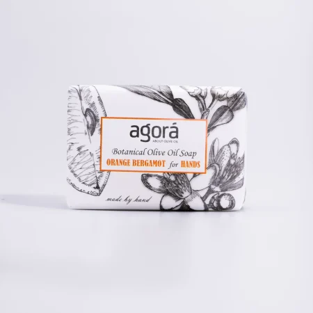 Σαπούνι Πορτοκαλιάς & Περγαμόντο για τα Χέρια, 120gr Agora