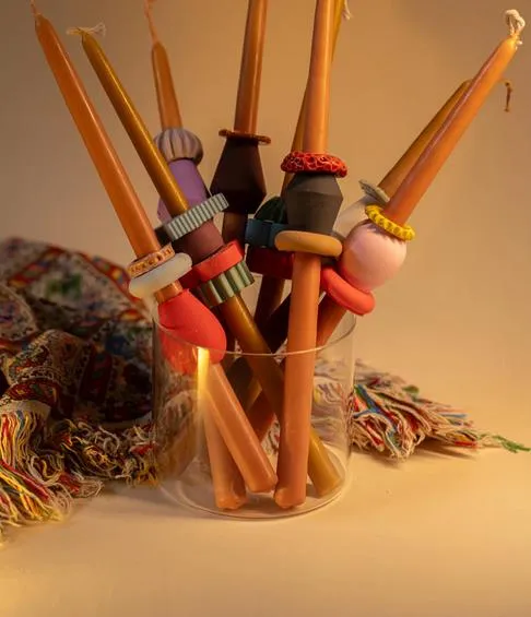 Λαμπάδα από Φυσικό Μελισσοκέρι