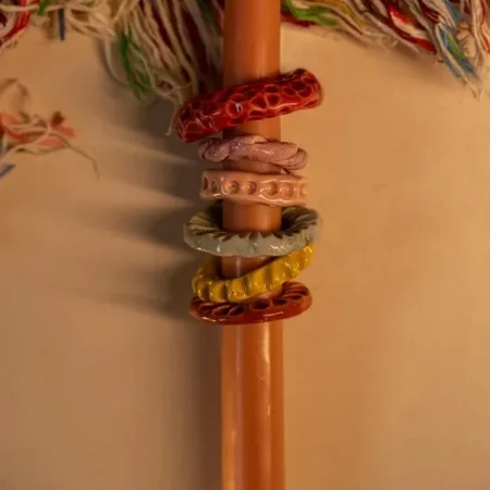 Λαμπάδα από Φυσικό Μελισσοκέρι