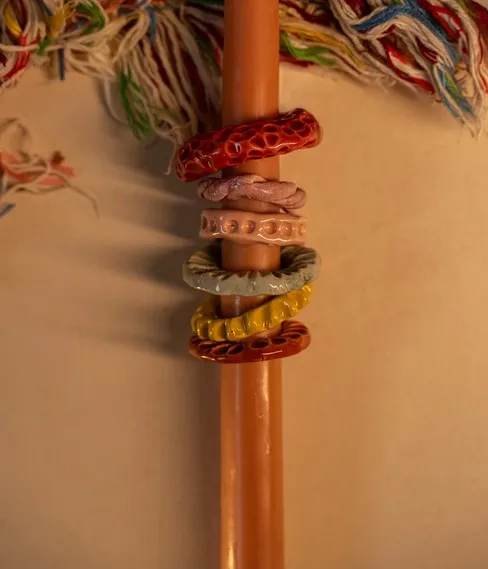 Λαμπάδα από Φυσικό Μελισσοκέρι - Image 2