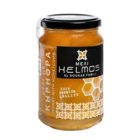 Μέλι με Κηρήθρα Χελμός 350gr