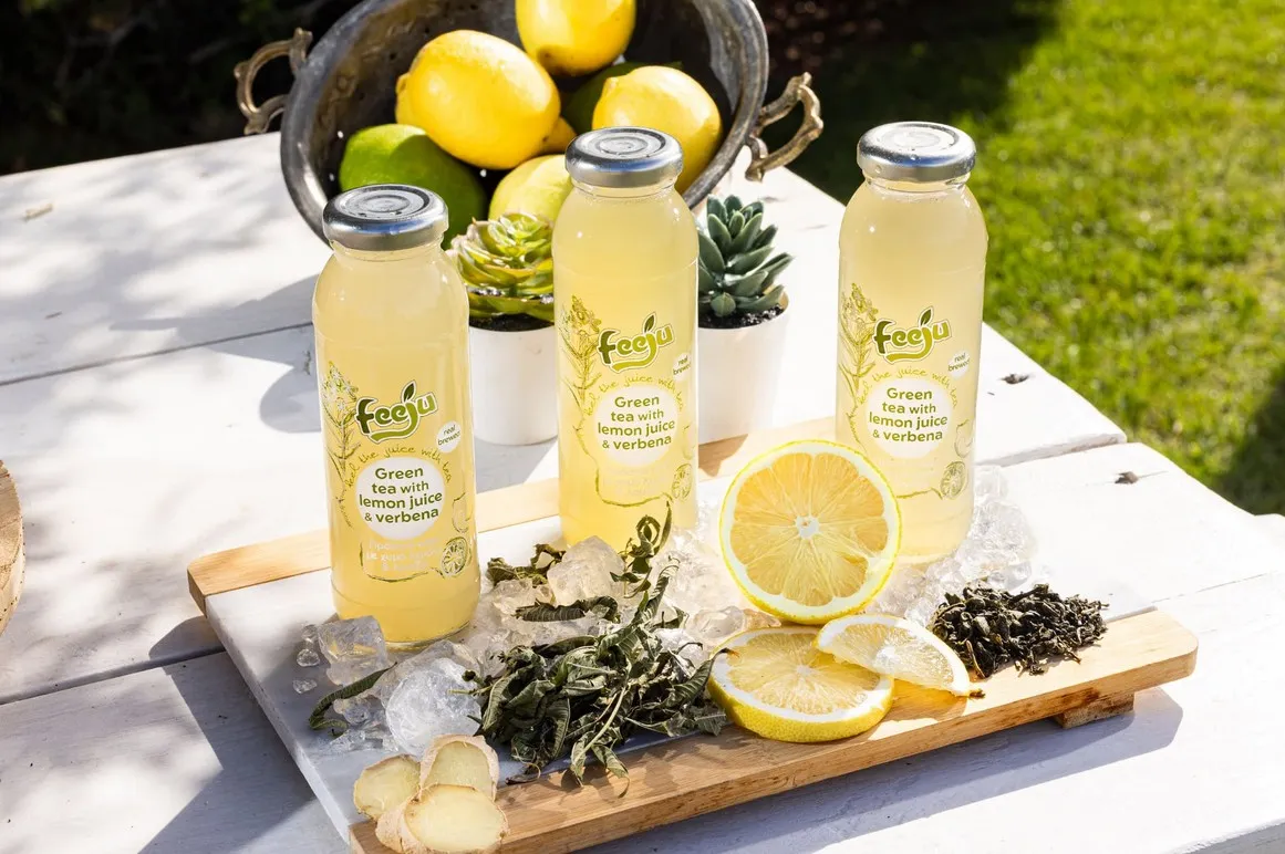 Πράσινο Τσάι με Χυμό Λεμόνι & Λουίζα 260ml