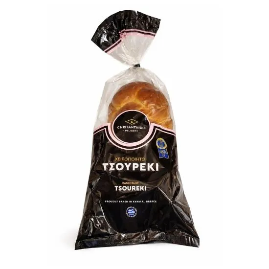 Το χειροποίητο τσουρέκι Chrisanthidis Delights είναι ένα αυθεντικό ελληνικό προϊόν αρτοποιίας με πλούσια γεύση και αφράτη υφή.