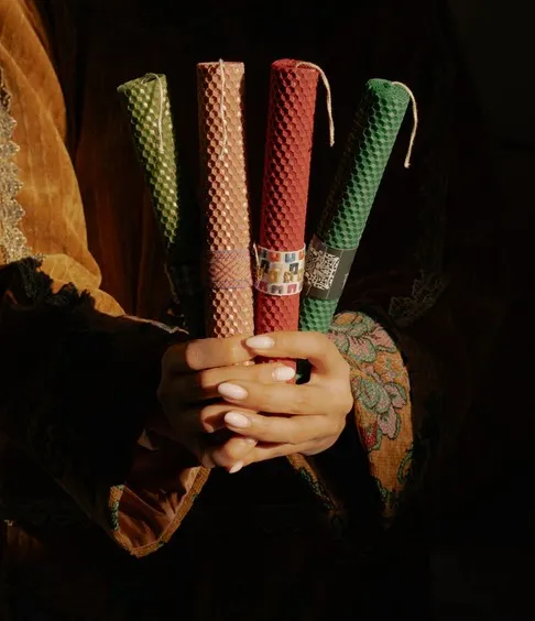 Λαμπάδα από Φύλλο Κηρήθρας - Image 3